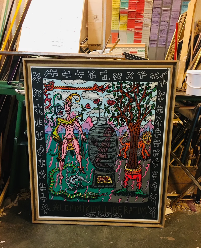 Cadre Cusset Encadrement Tableau Clermont Ferrand Realisation 16