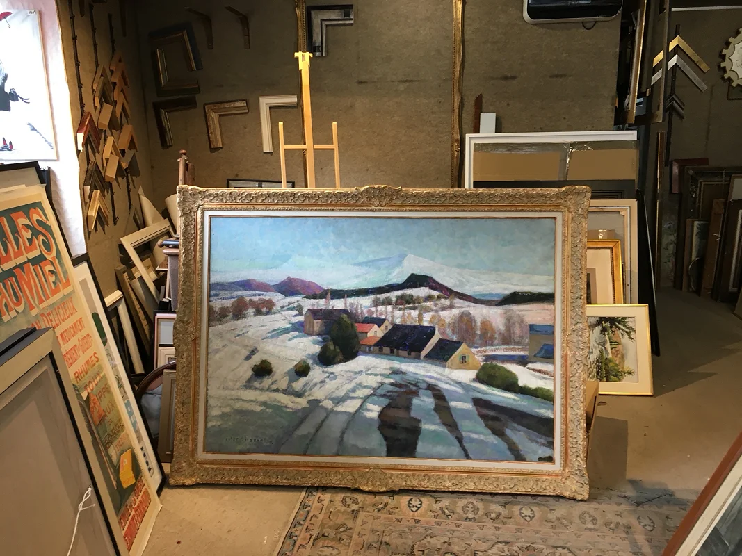 Cadre Cusset Encadrement Tableau Clermont Ferrand Realisation 20